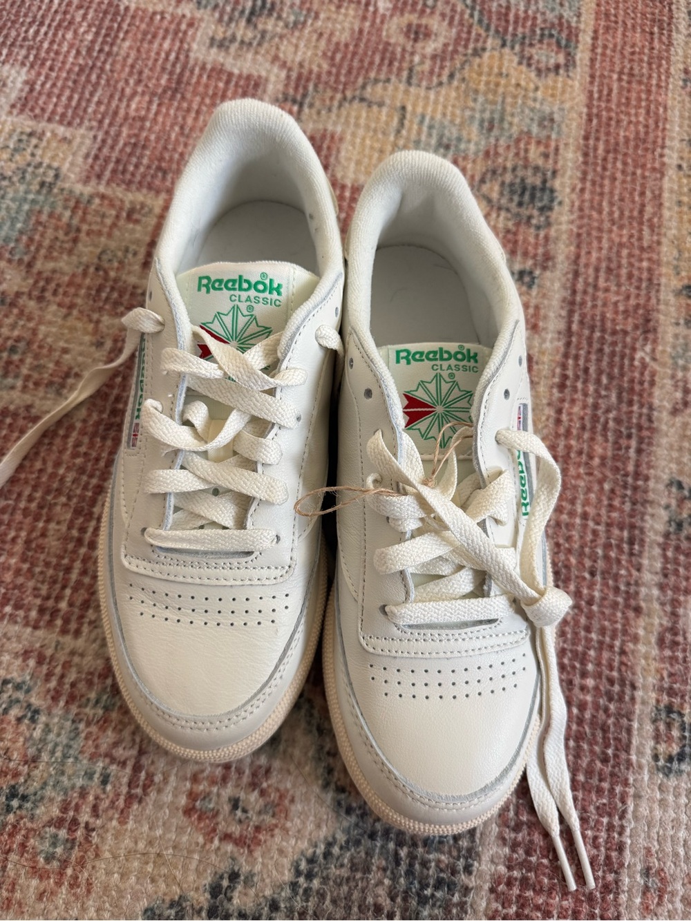 Reebok Club C 85 White Sneakers